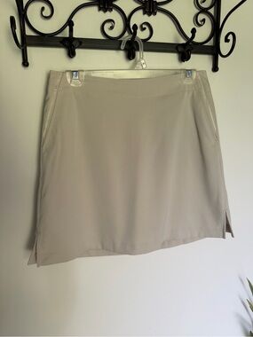 Lady Hagen Beige Active Tennis Skort